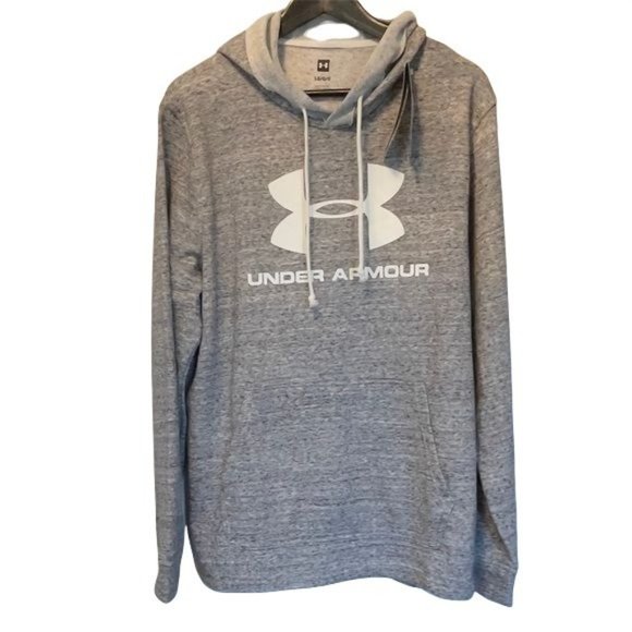 Under Armour Other - Under Armour Gray Sweatshirt Hoodie Mens Large